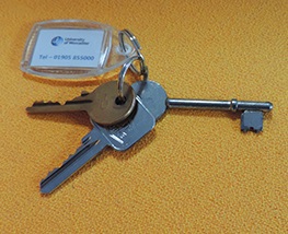 Accommodation keys