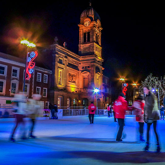 Ice Skating at Malvern
